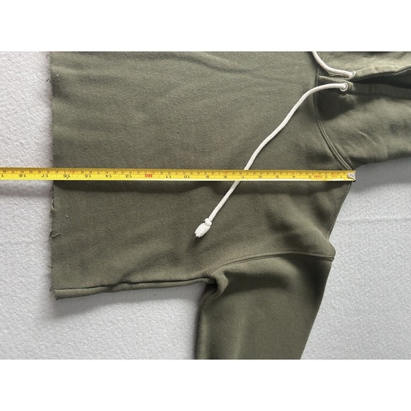 Wild Fable Women's Small Cotton Blend Long Sleeve Pullover Hoodie Army Green - Picture 9 of 10